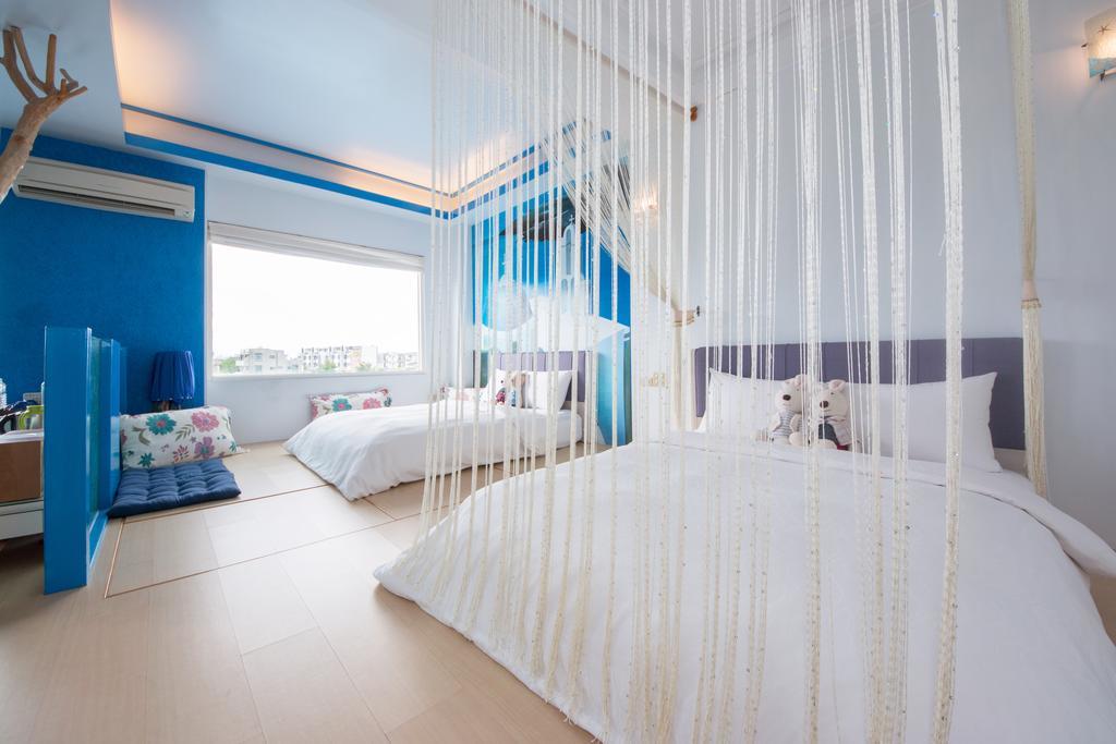 Ferienwohnung Blissful Star Zhuangwei Exterior foto